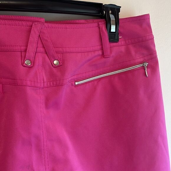 EXCELLENT USED CONDITION SIZE 8 GG BLUE BOCA PLEATED PINK GG BLUE SKORT - Picture 5 of 8